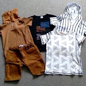 Bundle of boys size 7 summer clothes